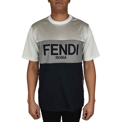 fendi t shirt rew neck|fendi t shirts.